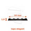 maatvoering Antisliptape Elegant
